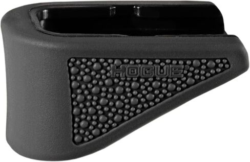 وسادة قاعدة تمديد بمقبض مطاطي من Hogue لمجلات Glock 42 .380 ذات 6 جولات، أسود - 18220 in Kuwait