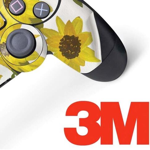 Skinit Decal Gaming Skin Compatible with PS4 Controller - Officially Licensed Blue Cherry Blossoms by Cat Coq Design in Saudi Arabia