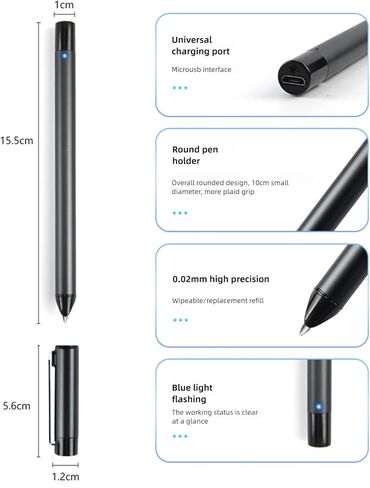 VBESTLIFE Smart Pen Digital Notebook Set, 3 in 1 OCR Text Recognition Real Time Sync Bluetooth 5.0 Digital Writing Pad for Smartphone Tablet (Brown) in Saudi Arabia
