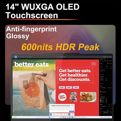 Lenovo Yoga 7 2 في 1 كمبيوتر محمول 14 بوصة WUXGA OLED Touch (100% DCI-P3 600nits HDR) AMD 8-core Ryzen AI 7 350 (ما يصل إلى 50 قطعة علوية) 16 جيجا بايت رام 1 تيرابايت SSD لمنشئ الأعمال الاحترافي Win11Pro ICP Hub مع Copilot+ AI in Saudi Arabia