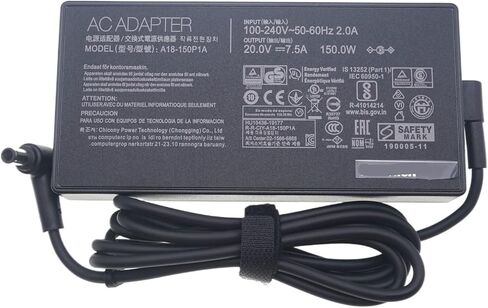 20V 7.5A 150W AC Adapter 6.0 * 3.7mm(EU Plug) in Saudi Arabia