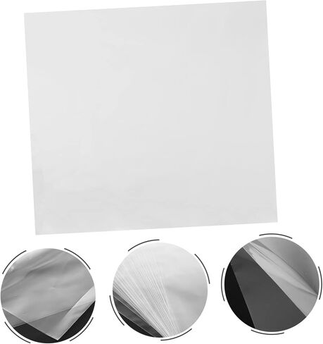 50Pcs Vinyl Record Outer Sleeves Album Covers for Wrinkle Durable Protection Scratches and Water Damage for Vinyl Record Storage in Saudi Arabia