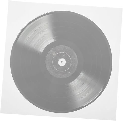 LIFKOME 30Pcs Outer Sleeves for Vinyl Records Protective Covers for Album Storage Fits All for Personal Commercial Use in Saudi Arabia