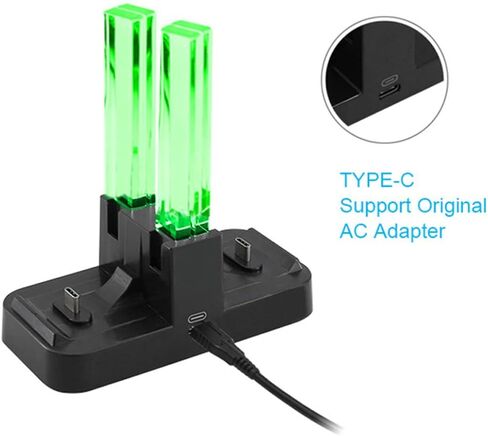 Mobestech Slot Game Controller Charger Dock for Switch -Charging Station for USB Power Supply Simple Design and High Reliability in Saudi Arabia