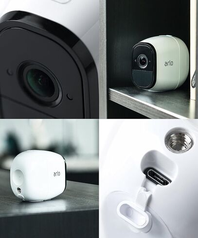 كاميرا Arlo VMC4030-100NAR PRO الإضافية، أبيض (متجدد) in Saudi Arabia