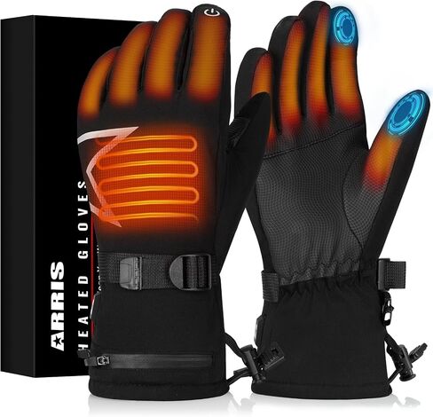 ARRIS Heated Gloves for Men & Women – Rechargeable Electric Winter Gloves for Motorcycle, Ski, Hunting in Saudi Arabia