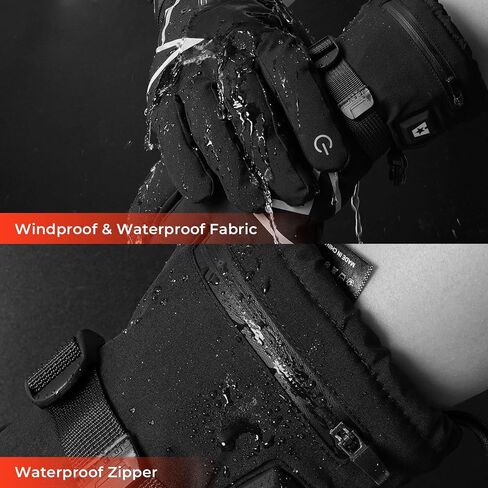 ARRIS Heated Gloves for Men & Women – Rechargeable Electric Winter Gloves for Motorcycle, Ski, Hunting in Saudi Arabia