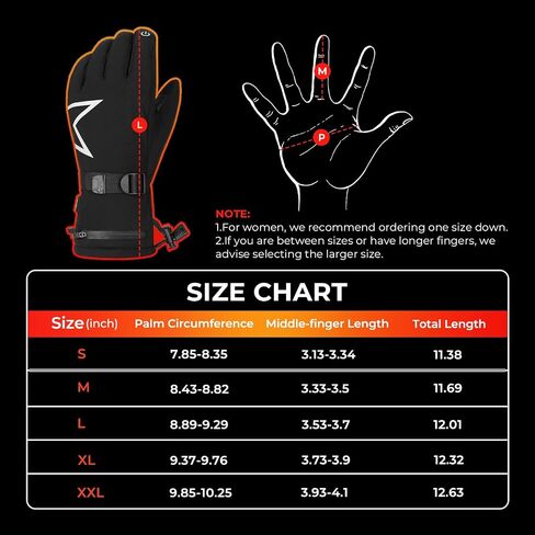 ARRIS Heated Gloves for Men & Women – Rechargeable Electric Winter Gloves for Motorcycle, Ski, Hunting in Saudi Arabia