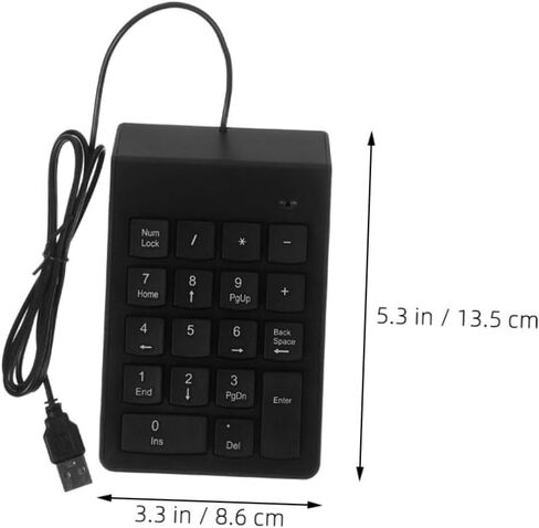 2 قطعة USB لوحة المفاتيح الرقمية Numpad لوحة المفاتيح لأجهزة الكمبيوتر المحمول لوحة المفاتيح الميكانيكية مفاتيح وظيفة سريعة USB التكامل Numpad للكمبيوتر المكتبي in Kuwait