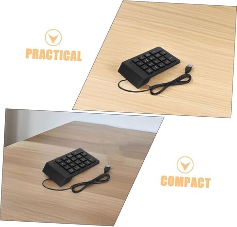 2 قطعة USB لوحة المفاتيح الرقمية Numpad لوحة المفاتيح لأجهزة الكمبيوتر المحمول لوحة المفاتيح الميكانيكية مفاتيح وظيفة سريعة USB التكامل Numpad للكمبيوتر المكتبي in Kuwait