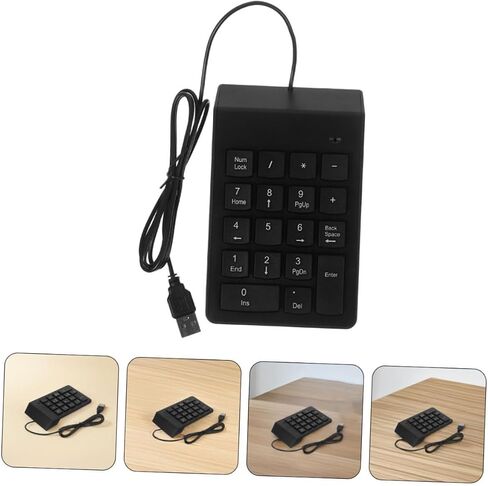 2 قطعة USB لوحة المفاتيح الرقمية Numpad لوحة المفاتيح لأجهزة الكمبيوتر المحمول لوحة المفاتيح الميكانيكية مفاتيح وظيفة سريعة USB التكامل Numpad للكمبيوتر المكتبي in Kuwait