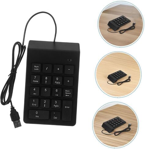2 قطعة USB لوحة المفاتيح الرقمية Numpad لوحة المفاتيح لأجهزة الكمبيوتر المحمول لوحة المفاتيح الميكانيكية مفاتيح وظيفة سريعة USB التكامل Numpad للكمبيوتر المكتبي in Kuwait