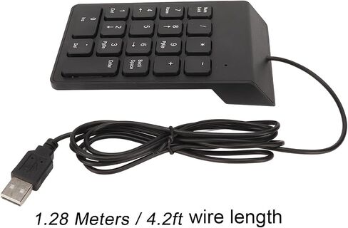 لوحة أرقام سلكية، لوحة أرقام سلكية، اتصال USB 18 مفتاحًا تستخدم على نطاق واسع للتوصيل والتشغيل للبنك (قطعة واحدة) in Kuwait