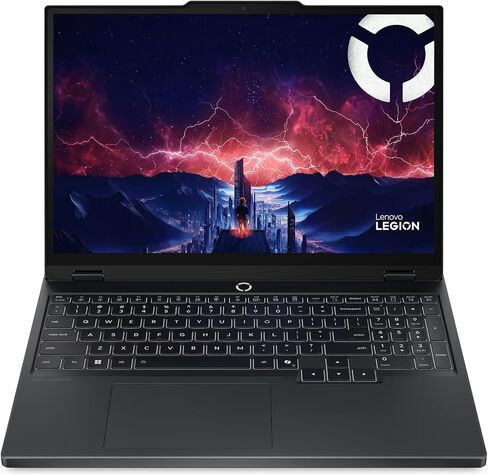 كمبيوتر محمول للألعاب Lenovo Legion 5 Gen 10 مقاس 15.1 بوصة مع معالج AMD Ryzen 7 260، وNVIDIA GeForce RTX 5060، وشاشة WQXGA OLED 500nits غير تعمل باللمس، وذاكرة وصول عشوائي 16 جيجابايت، و1 تيرابايت SSD، و24 منطقة RGB بإضاءة خلفية KYB، وWin 11 Home in Kuwait