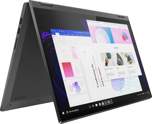 Lenovo Flex 5i 2-in-1 15.6" FHD Touchscreen Laptop | Intel Core i5-1135G7 (Beat i7-1065G7) | 8GB RAM | 256GB SSD | Intel Iris Xe Graphics|Windows 11 Pro|Backlit|Fingerprint|Bundle with Office 2021 in Saudi Arabia