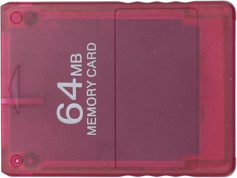 Yoidesu Game Memory Card, Function, Large Storage Space for, M2 Program, Easy to Use (Transparent Red) in Saudi Arabia