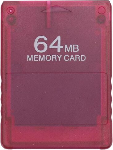 Yoidesu Game Memory Card, Function, Large Storage Space for, M2 Program, Easy to Use (Transparent Red) in Saudi Arabia