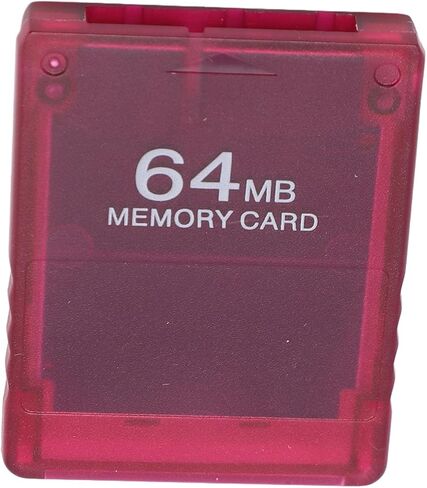 Yoidesu Game Memory Card, Function, Large Storage Space for, M2 Program, Easy to Use (Transparent Red) in Saudi Arabia