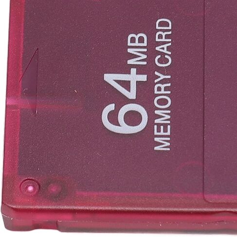 Yoidesu Game Memory Card, Function, Large Storage Space for, M2 Program, Easy to Use (Transparent Red) in Saudi Arabia