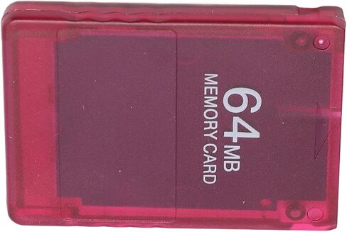 Yoidesu Game Memory Card, Function, Large Storage Space for, M2 Program, Easy to Use (Transparent Red) in Saudi Arabia