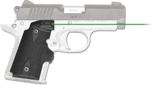 Crimson Trace LG-409 Lasergrips مع هيكل عالي التحمل وتنشيط غريزي لـ Kimber Micro 9، والرماية الدفاعية والمنافسة in Kuwait