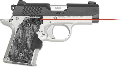 Crimson Trace LG-409 Lasergrips مع هيكل عالي التحمل وتنشيط غريزي لـ Kimber Micro 9، والرماية الدفاعية والمنافسة in Kuwait