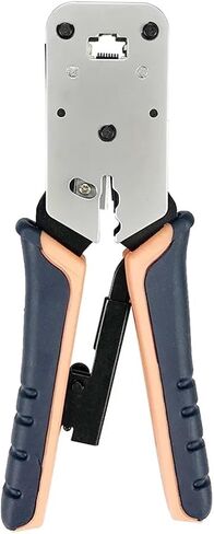 RJ45 Network Crimping Tool LAN Ethernet Cable Crimping Pliers Wire Strippers 8P8C RJ45 Network Tool Kit Wire Cutter in Saudi Arabia