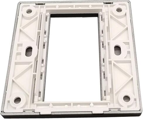Dark Wall Socket Plate 86x86mm Plug-in 3-Slot Socket(1 Port) in Saudi Arabia