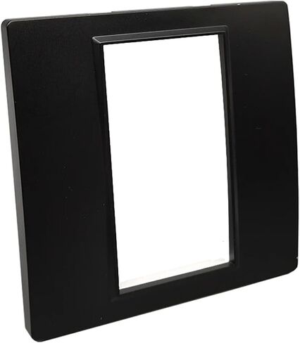 Dark Wall Socket Plate 86x86mm Plug-in 3-Slot Socket(1 Port) in Saudi Arabia