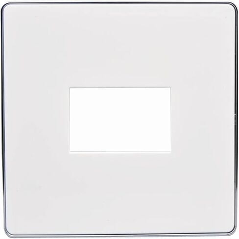Pure White 3 Port Blank Wall Panel Socket 86x86mm(1 Port) in Saudi Arabia