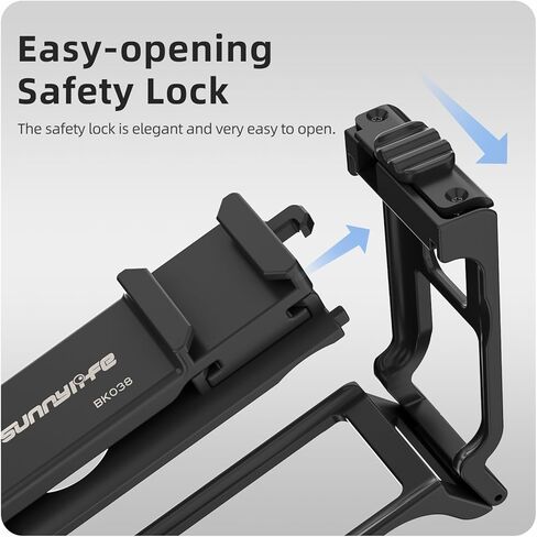 طقم إطار قبضة إطلاق النار في الشوارع لـ DJI Action 5 Pro/4/3، حافظة واقية لإطار مقبض إطلاق النار في الشوارع، مجموعة حامل مقبض الكاميرا لملحقات DJI Action 5 Pro/4/3 in Kuwait