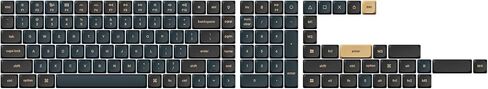 Keychron Double-Shot Low Profile PBT LSA Keycap مجموعة أغطية مفاتيح كاملة - فارس in Saudi Arabia