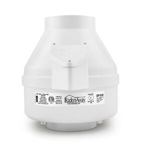 RadonAway RP145c Radon Mitigation Fan Kit – Includes U-Tube Manometer + (2) 4" x 3" White PVC Couplings – Quiet, Energy-Efficient Active Soil Depressurization Fan in Kuwait