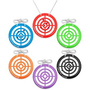 Blast Discs Targets - 6 Pack - Shatterproof Disc Shooting Target for Range Reuse - Adhesive Splatter Target Paper, Perfect for Indoor and Outdoor in Saudi Arabia