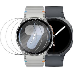 4 عبوات من واقي شاشة Galaxy Watch 8/7/6/5/4 مقاس 40 مم، واقي شاشة من الزجاج المقسى متوافق مع ملحقات Samsung Galaxy Watch 40 مم (ليس للطرز الأخرى) in Kuwait