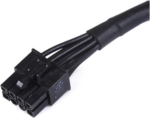 Black CPU 8Pin to 8(4+4)-Pin Modular Power Supply Cable for RM550X RM650X RM750X RM850X RM1000X in Saudi Arabia