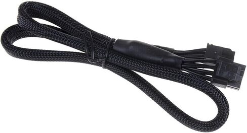 Black CPU 8Pin to 8(4+4)-Pin Modular Power Supply Cable for RM550X RM650X RM750X RM850X RM1000X in Saudi Arabia