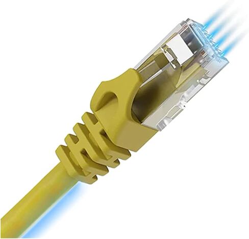 Cat6 Ethernet Cable 24AWG Gigabit High Speed ​​1000Mbps RJ45 UTP Internet Cable Network LAN Cable(Red,5m) in Kuwait
