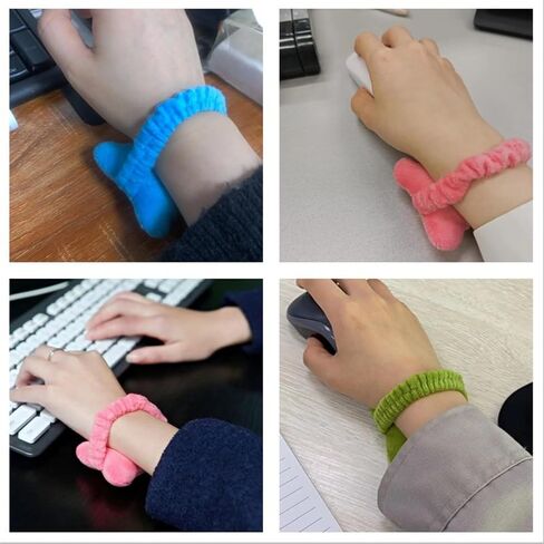 Mouse Wrist Rest Portable Ergonomic Cushion for Keyboard Computer, Soft Typing Wrist Support (2.95 x 2.56 Inches) in Saudi Arabia