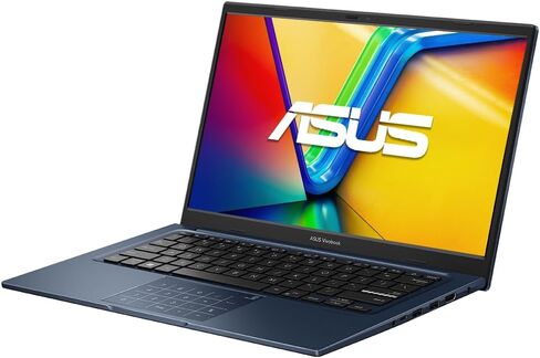 ASUS 2025 Vivobook 14" FHD Laptop 10-Core Intel Core i5-1334U Iris Xe Graphics 12GB DDR4 256GB NVMe SSD USB-C w/DP WiFi AC BT Webcam HDMI1.4 Windows 11 Home w/RE USB in Saudi Arabia