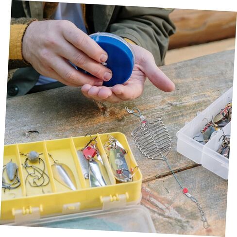 5pcs Fishing Cage Fishing Bait Bait Cage Fishing Cage Fishing Lure Cage Fishing Basket Fishing Supplies in Saudi Arabia