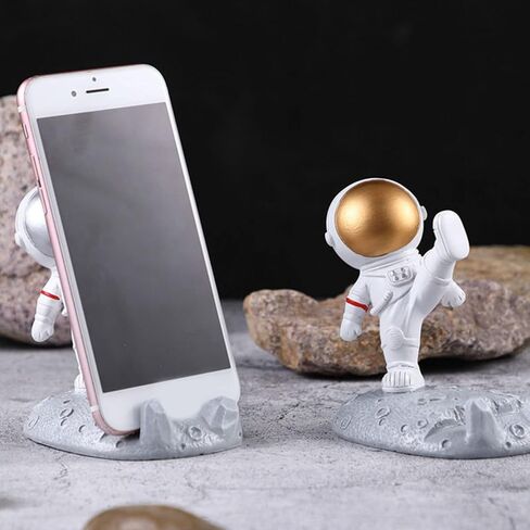 Adorable Cartoon Cell Phone Stand, Synthetic Resin Desktop Ornament, Ideal for and Car Decor in Saudi Arabia