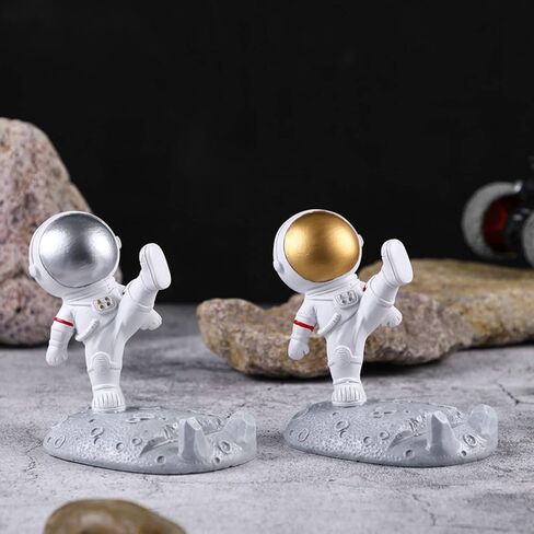 Adorable Cartoon Cell Phone Stand, Synthetic Resin Desktop Ornament, Ideal for and Car Decor in Saudi Arabia