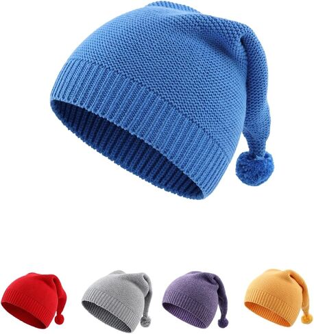 LLmoway Toddler Infant Winter Hat Warm Cotton Skull Cap Slouchy Beanie for Kids in Kuwait