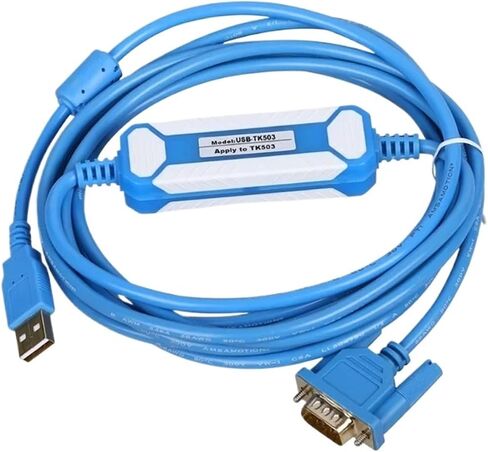 USB-TK503 لكابل تصحيح الأخطاء AC500-Eco Series خط تنزيل كابل البرمجة TK503 PM571 PM581 PM591 PM592 (إصدار مطلي بالذهب) in Kuwait