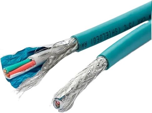 DP Profibus for 6XV1830-0EH10 3EH10 6XV1840-2AH10 Programming Cable Extend Pure Cooper Core 5m 10m(10m,0EH10 2 Cores) in Saudi Arabia