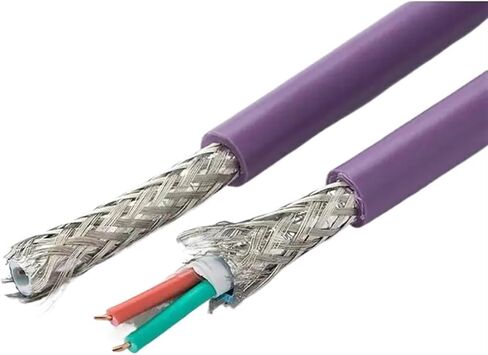 DP Profibus for 6XV1830-0EH10 3EH10 6XV1840-2AH10 Programming Cable Extend Pure Cooper Core 5m 10m(10m,0EH10 2 Cores) in Saudi Arabia