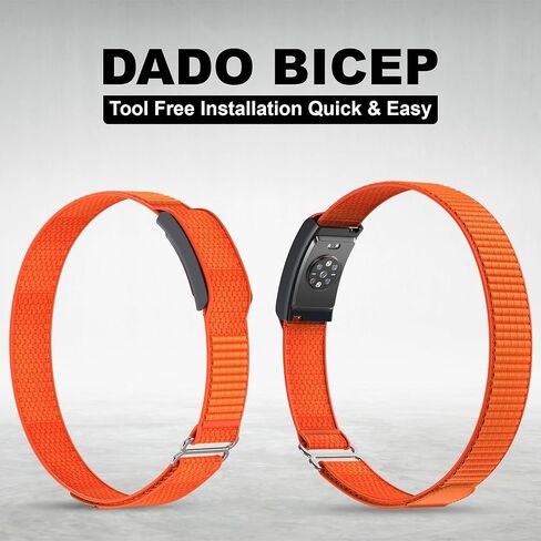 حزام بديل من النايلون للعضلة ذات الرأسين، متوافق مع حزام Amazfit Helio - حزام رياضي قابل للتعديل وجيد التهوية لتتبع اللياقة البدنية، مريح للارتداء طوال اليوم in Kuwait