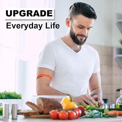 حزام بديل من النايلون للعضلة ذات الرأسين، متوافق مع حزام Amazfit Helio - حزام رياضي قابل للتعديل وجيد التهوية لتتبع اللياقة البدنية، مريح للارتداء طوال اليوم in Kuwait