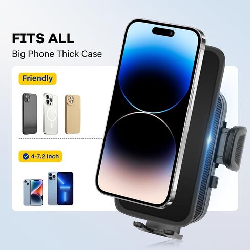 Car Phone Holder Compatible with Honda CRV 2023-2025 9 inch Screen Cell Phone Mount with Dash Organizer Dash Storage Box 360° Rotation in Saudi Arabia